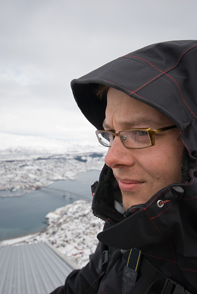 e Jussi@Tromso.jpg - Jussi nakoalapaikalla